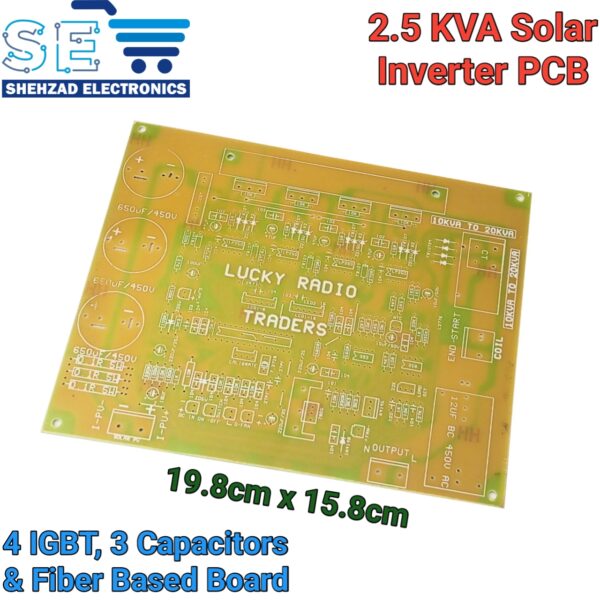 Solar Invertor Pcb Connector 2.5KVA Solar Inverter PCB – High-Efficiency IGBT Design with Fiber Base ...