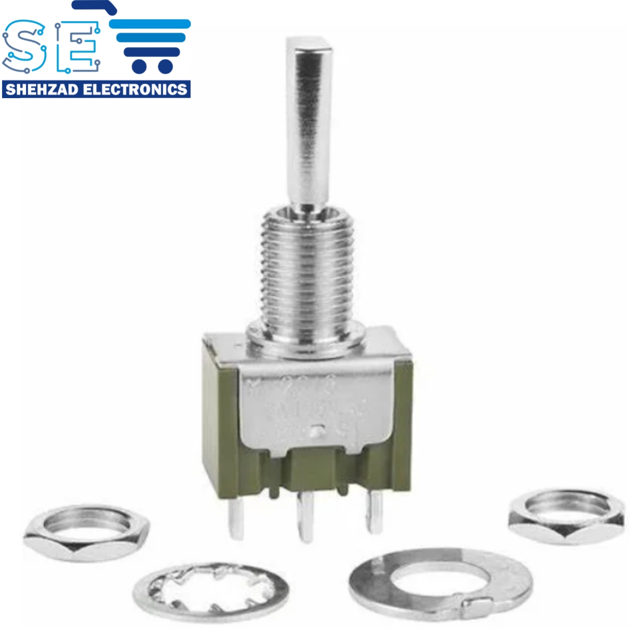 3-Pin ON/OFF Toggle Switch – 125V 6A | 3-Position | Heavy Duty Metal ...